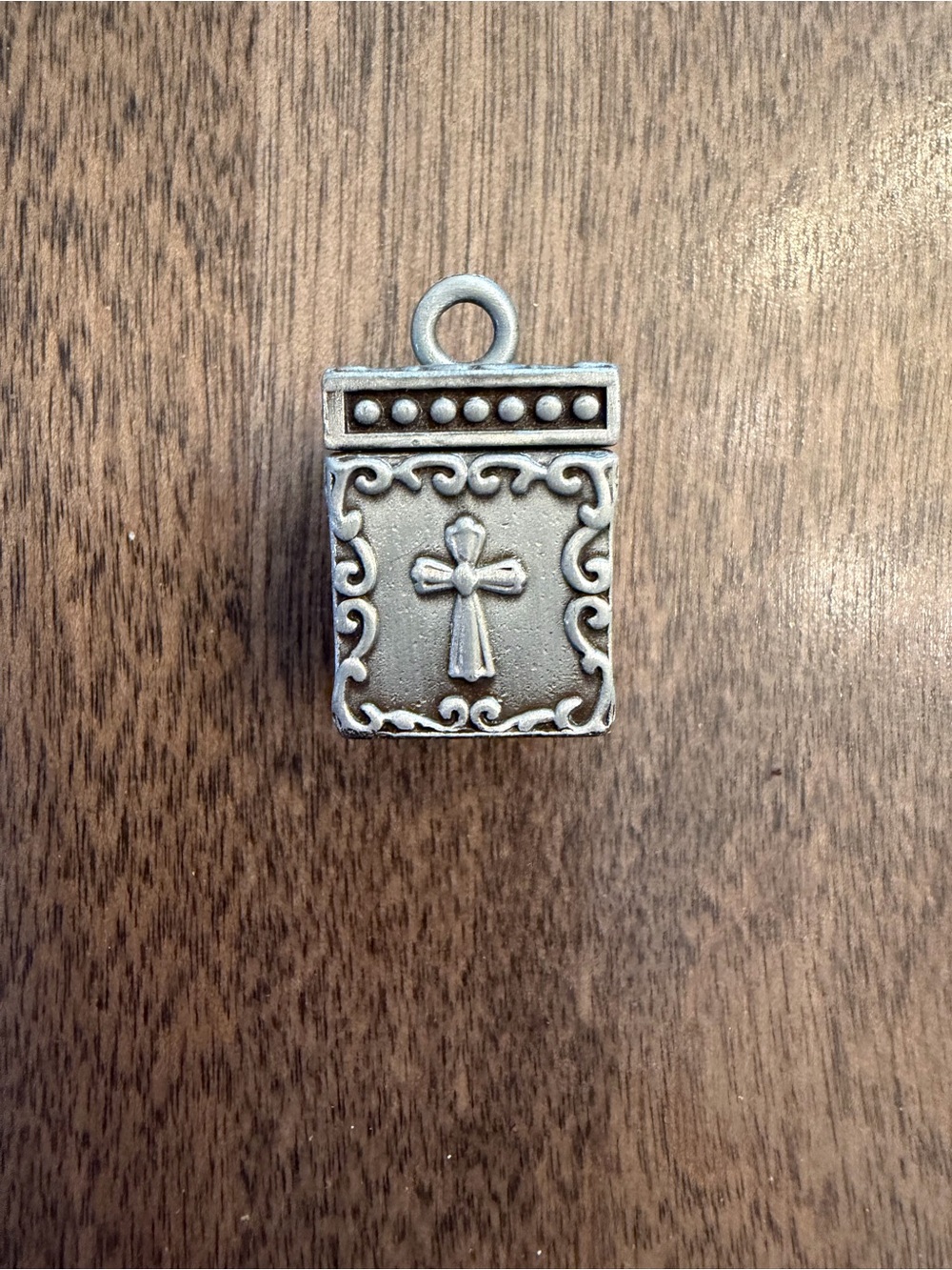 Ganz Angel Pewter Prayer Box Charm with 3 Angels